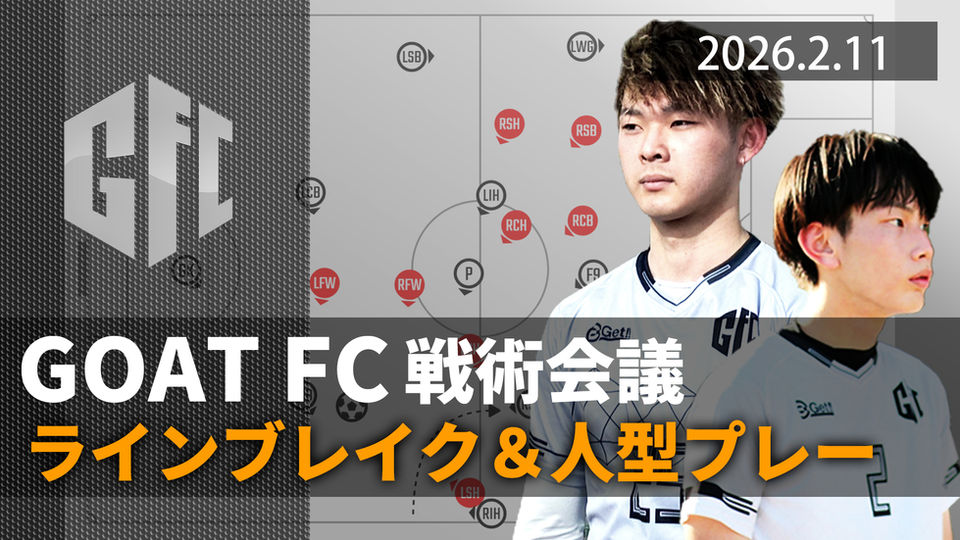 【戦術会議】ラインブレイク　人型プレー